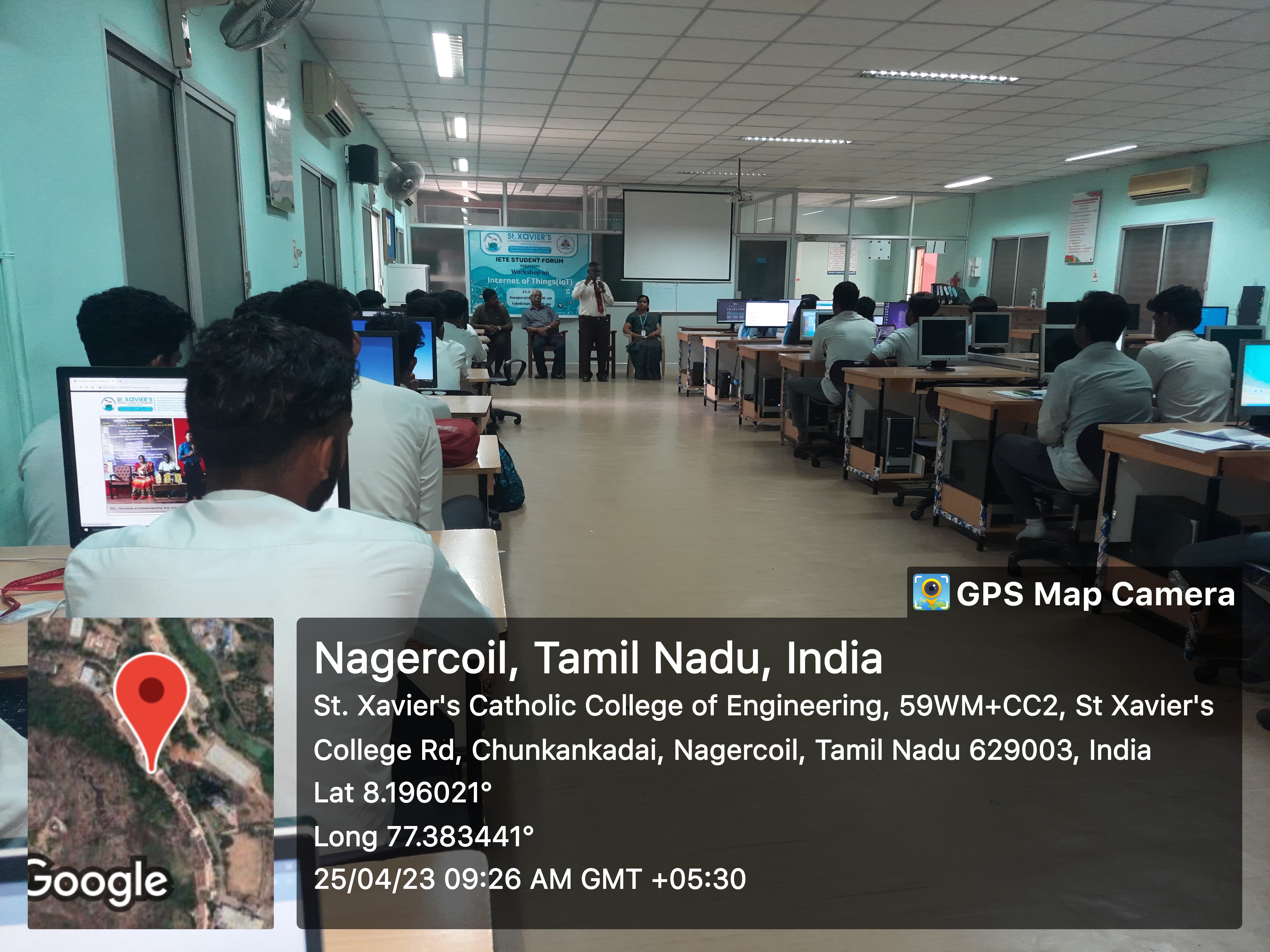 Workshop on IoT - 25-04-2023